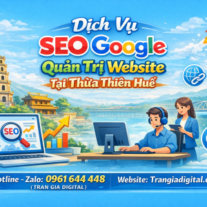 Dịch Vụ SEO Google, Quản Trị Chăm S&oacute;c Website Tại Thừa Thi&ecirc;n Huế| Trần Gia Digital - 0378726309 