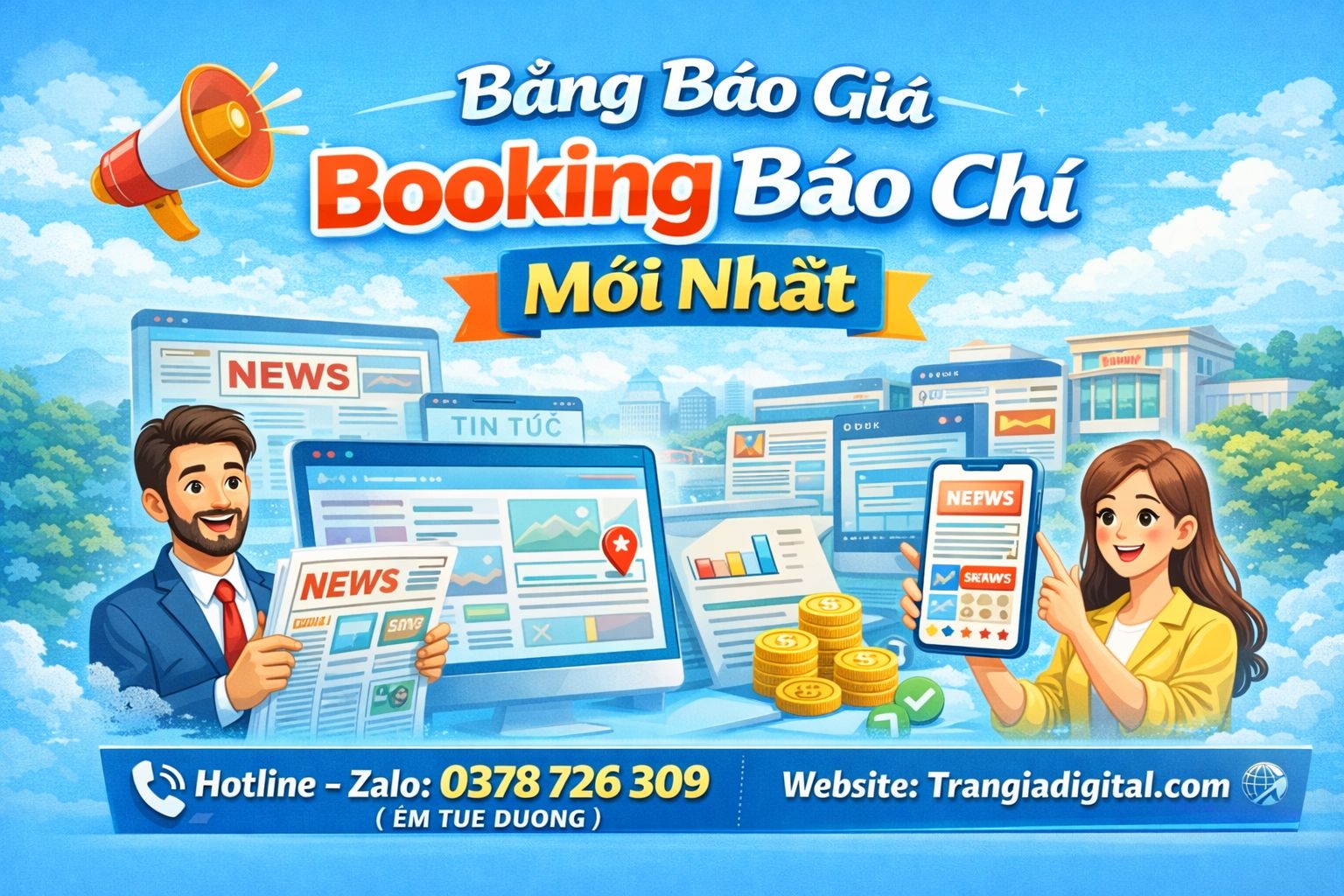 Bảng Báo Giá Booking Báo Chí Mới Nhất
