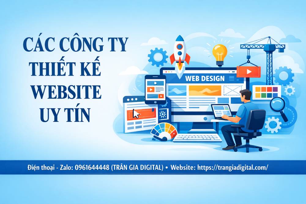 Top các công ty thiết kế website uy tín và chuyên nghiệp nhất