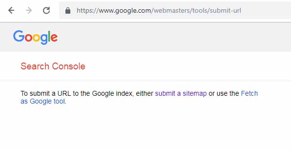 Cách khai bao website với google