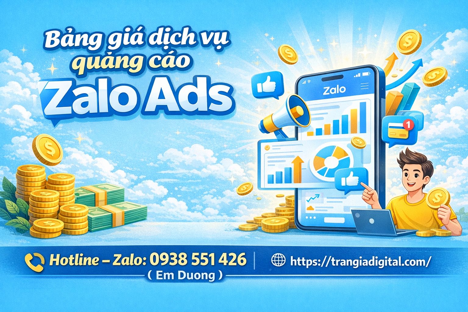 Bảng giá dịch vụ quảng cáo Zalo Ads cập nhật mới nhất
