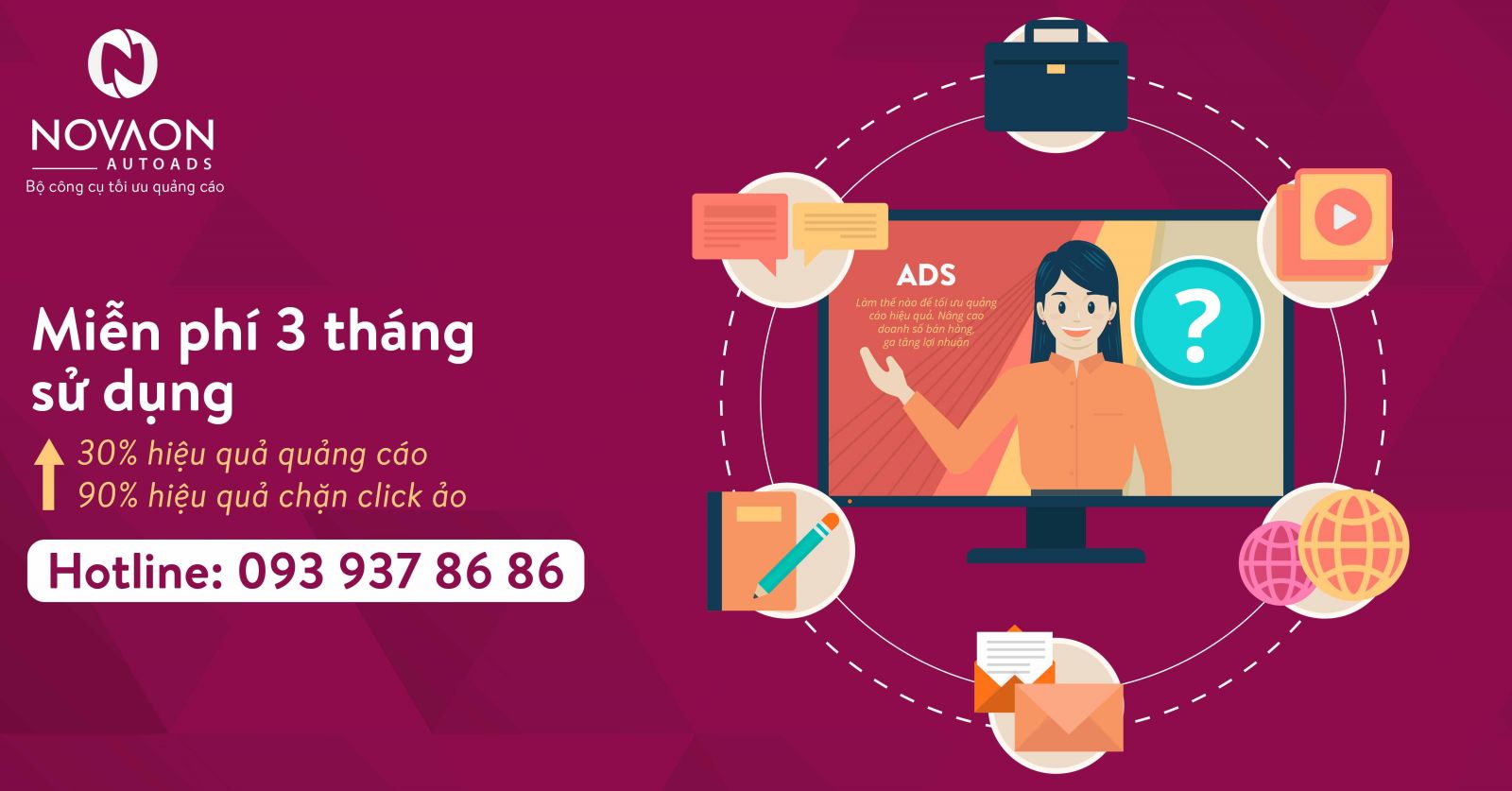 công cụ chống click ảo từ novaads