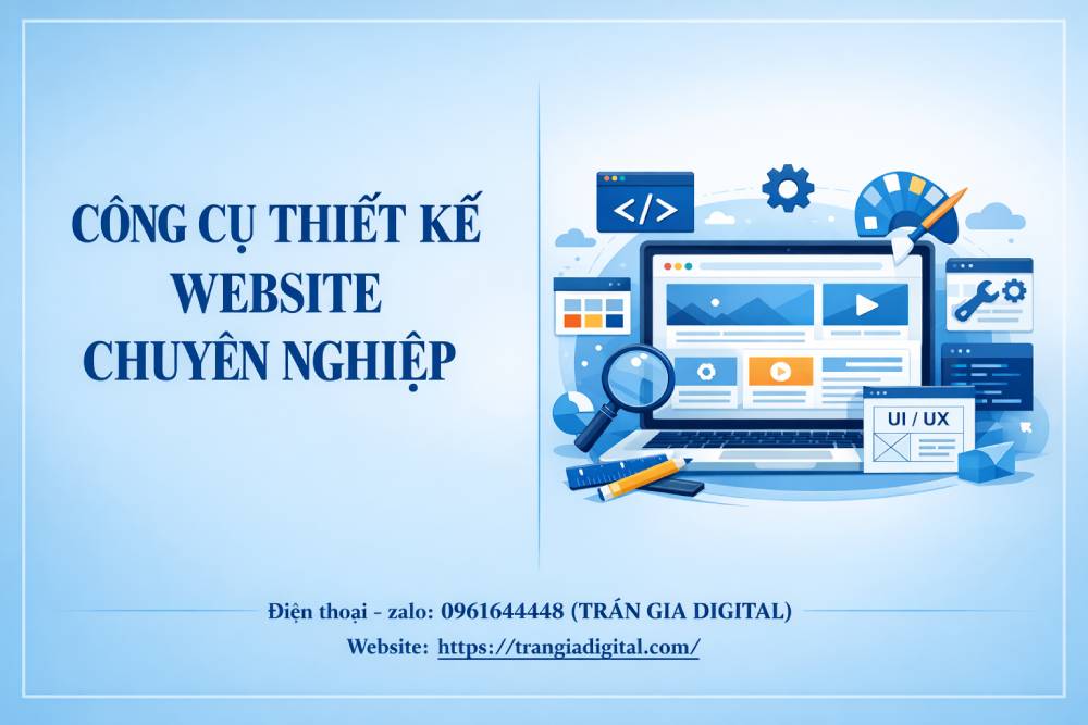 Top 10 công cụ thiết kế website chuyên nghiệp dẫn đầu xu hướng 2026