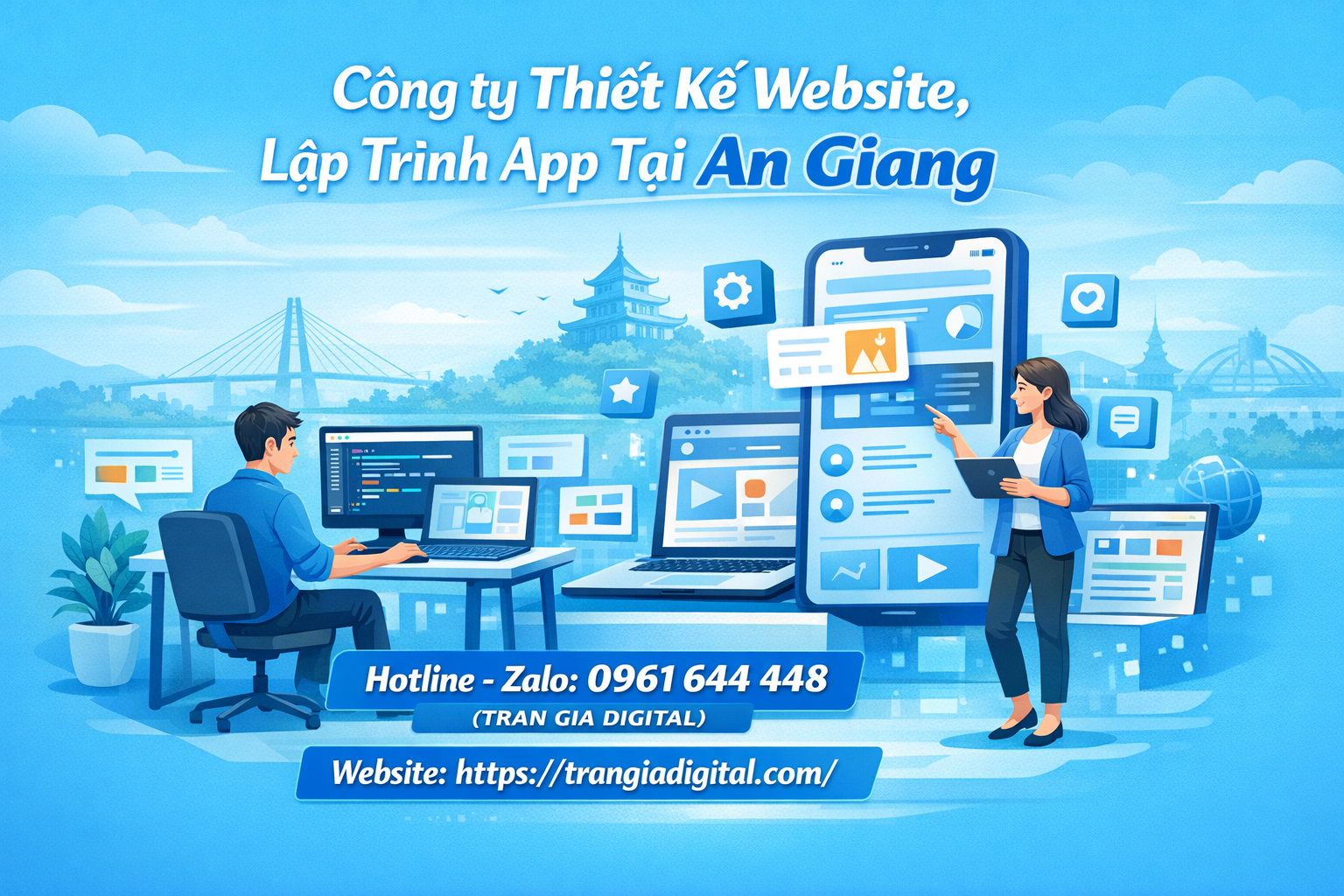 Công ty Thiết Kế Website, Lập Trình App Tại An Giang