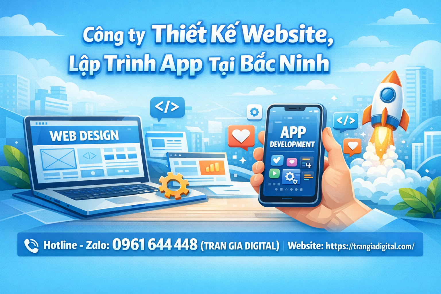 Công ty Thiết Kế Website, Lập Trình App Tại Bắc Ninh 