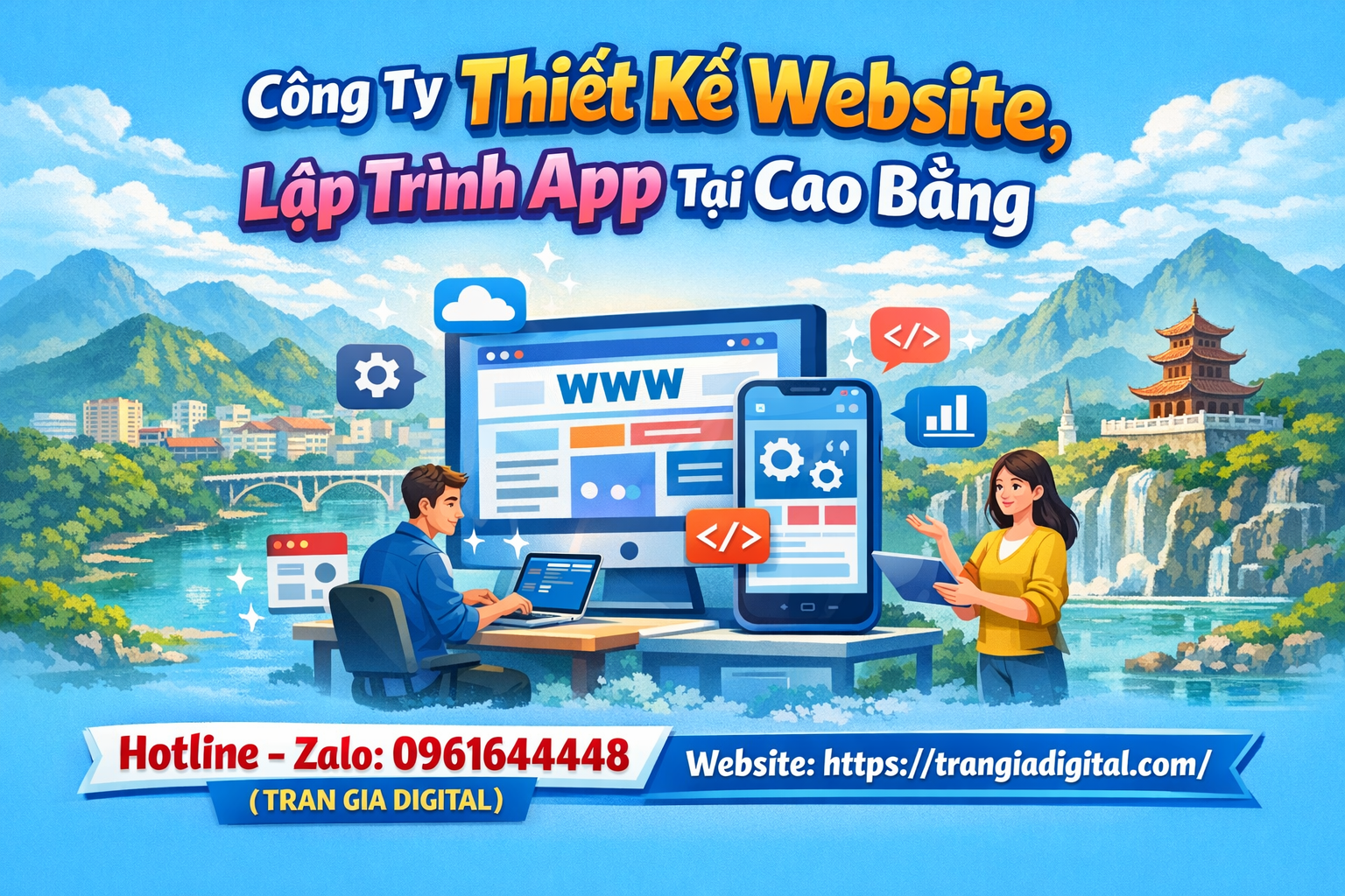 Công ty Thiết Kế Website, Lập Trình App Tại Cao Bằng
