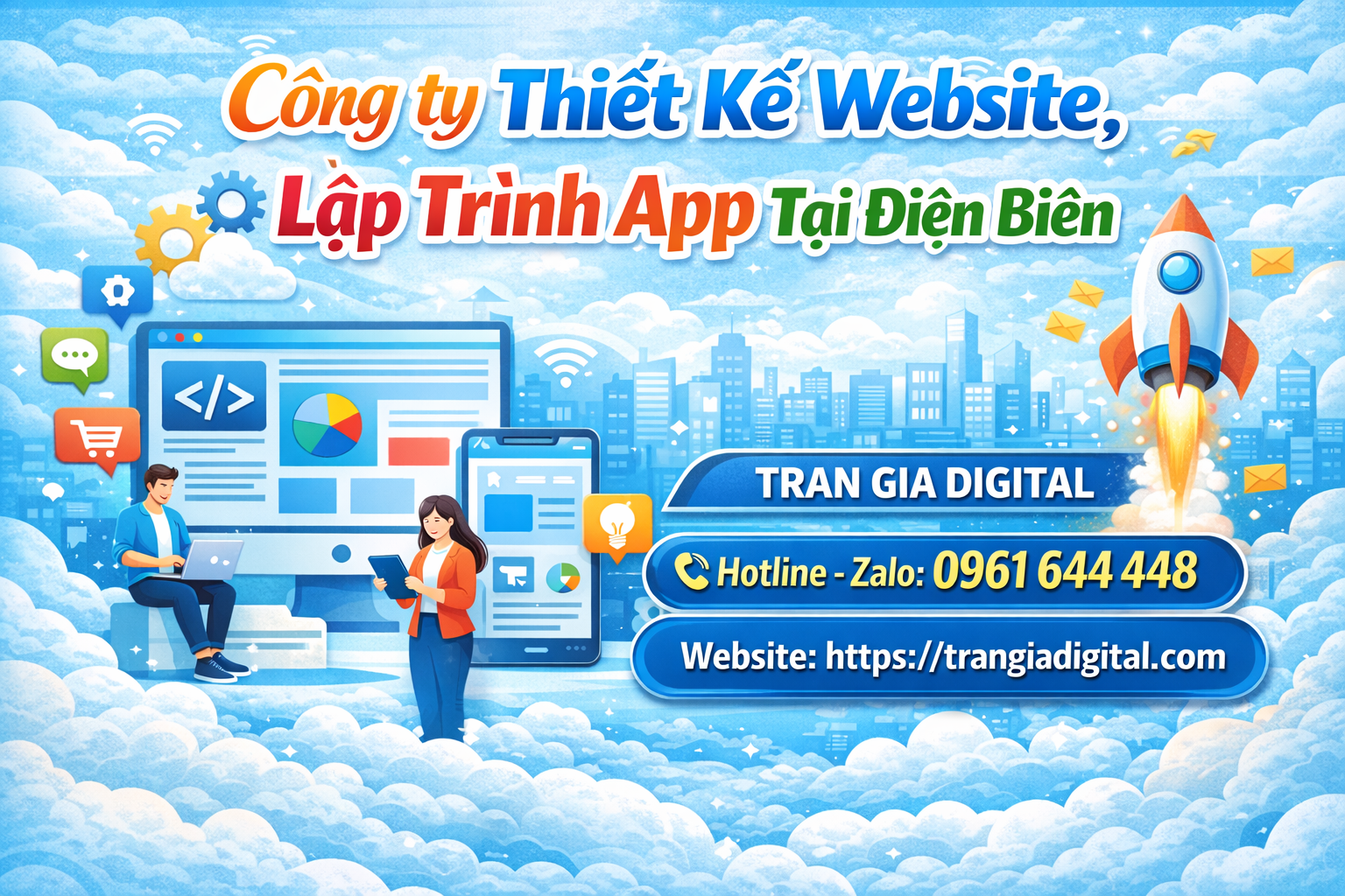 Công ty Thiết Kế Website, Lập Trình App Tại Điện Biên