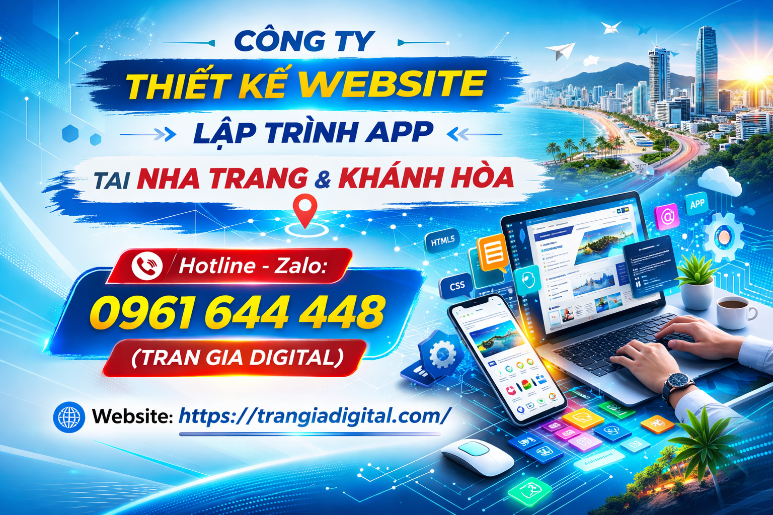 Công ty Thiết Kế Website, Lập Trình App Tại Nha Trang và Khánh Hòa