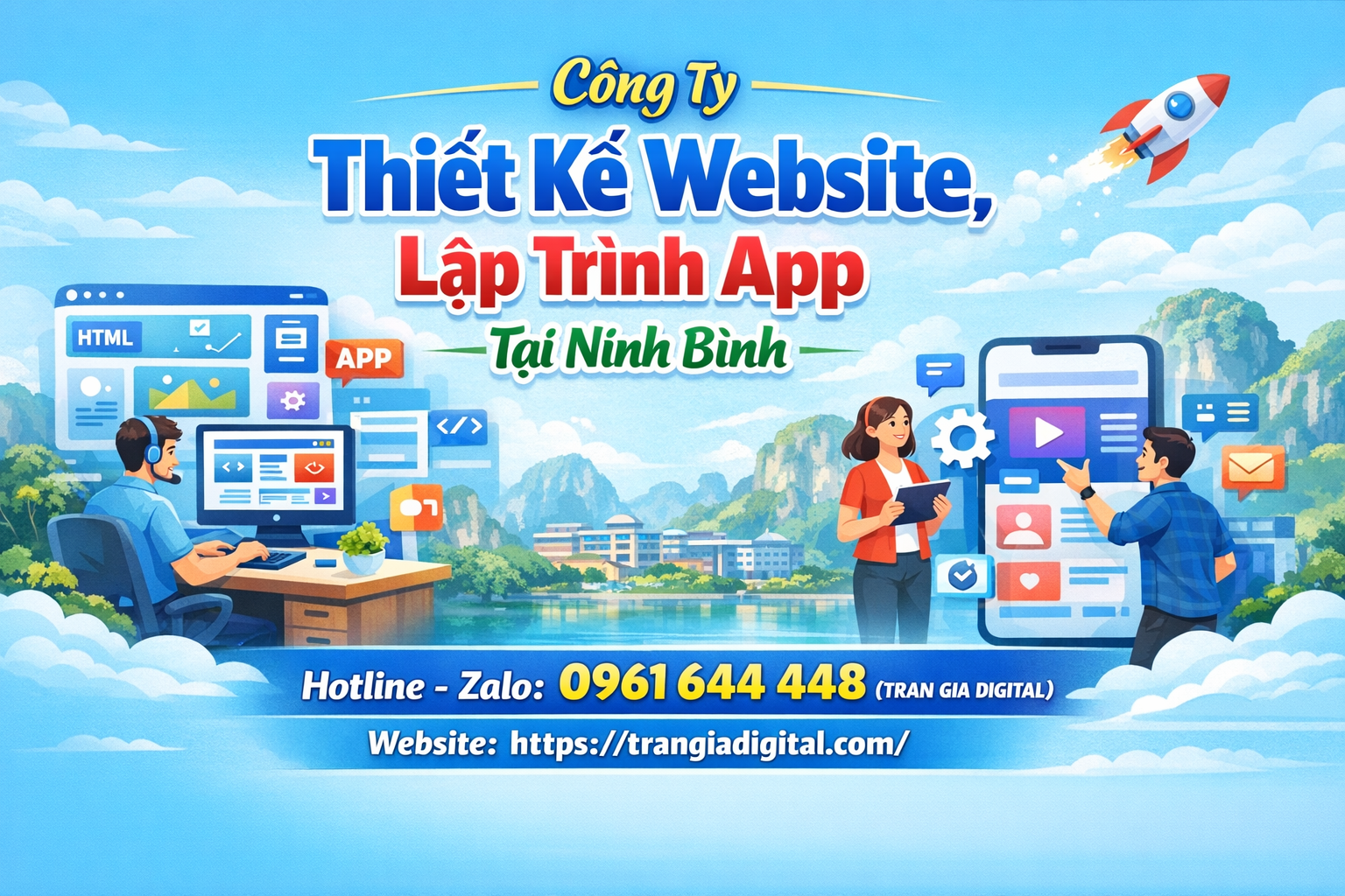 Công ty Thiết Kế Website, Lập Trình App Tại Ninh Bình