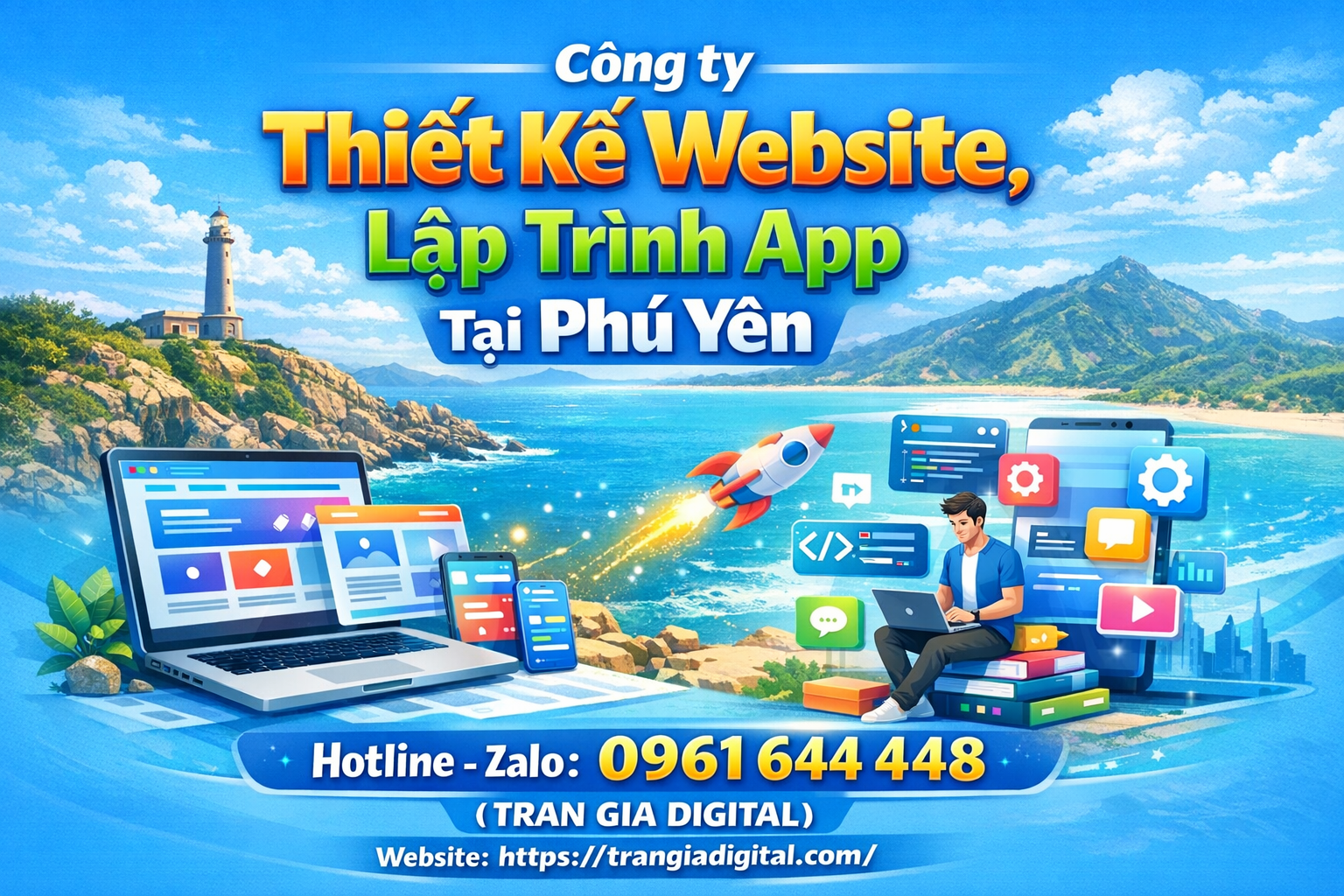 Công ty Thiết Kế Website, Lập Trình App Tại Phú Yên