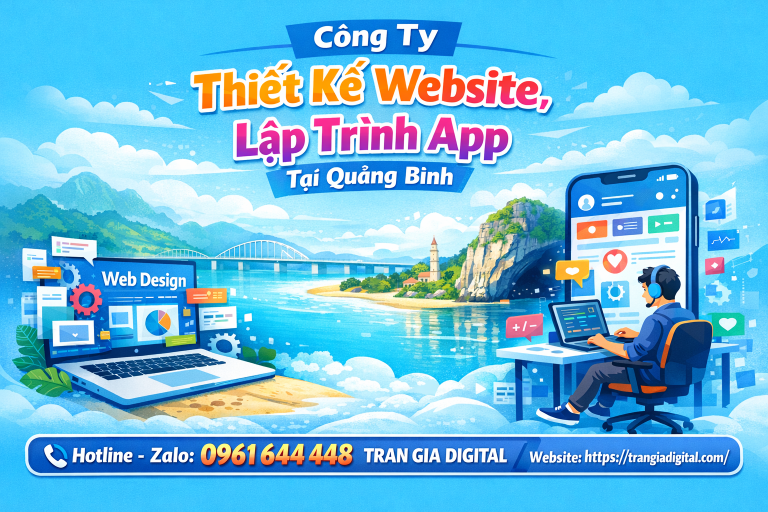 Công ty Thiết Kế Website, Lập Trình App Tại Quảng Bình 