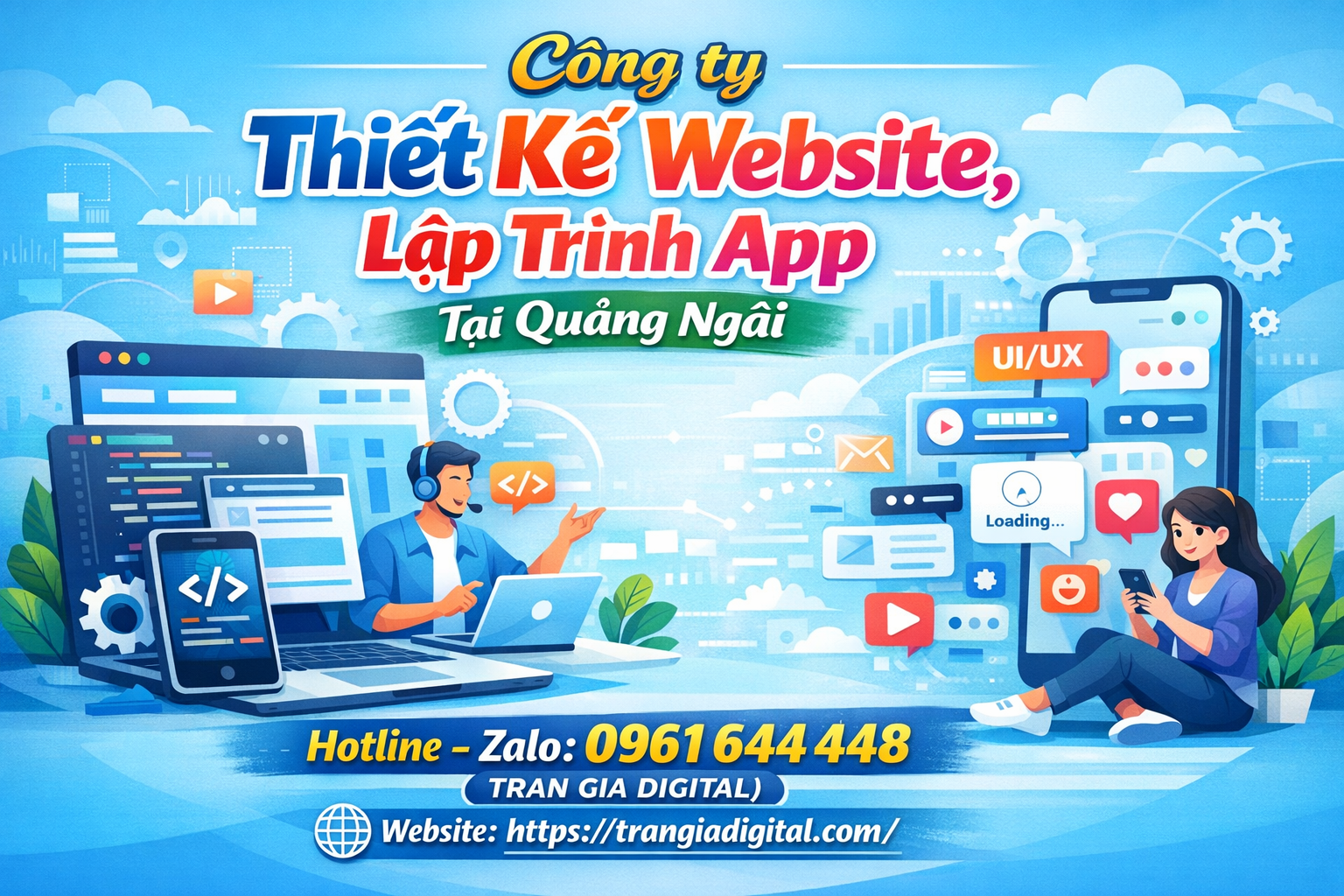Công ty Thiết Kế Website, Lập Trình App Tại Quảng Ngãi