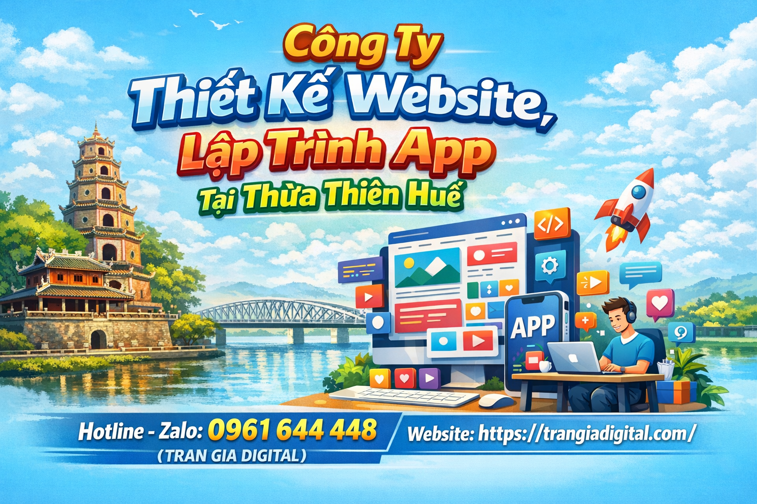 Công ty Thiết Kế Website, Lập Trình App Tại Thừa Thiên Huế