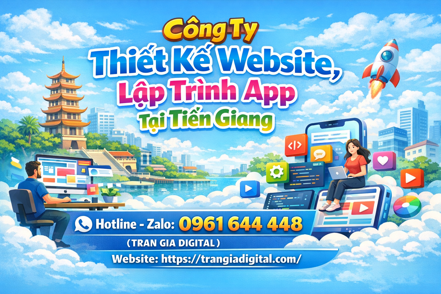 Công ty Thiết Kế Website, Lập Trình App Tại Tiền Giang