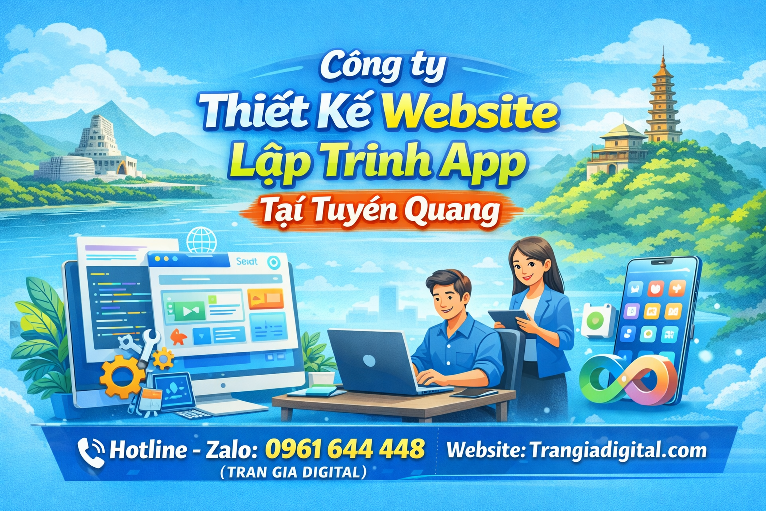 Công ty Thiết Kế Website, Lập Trình App Tại Tuyên Quang