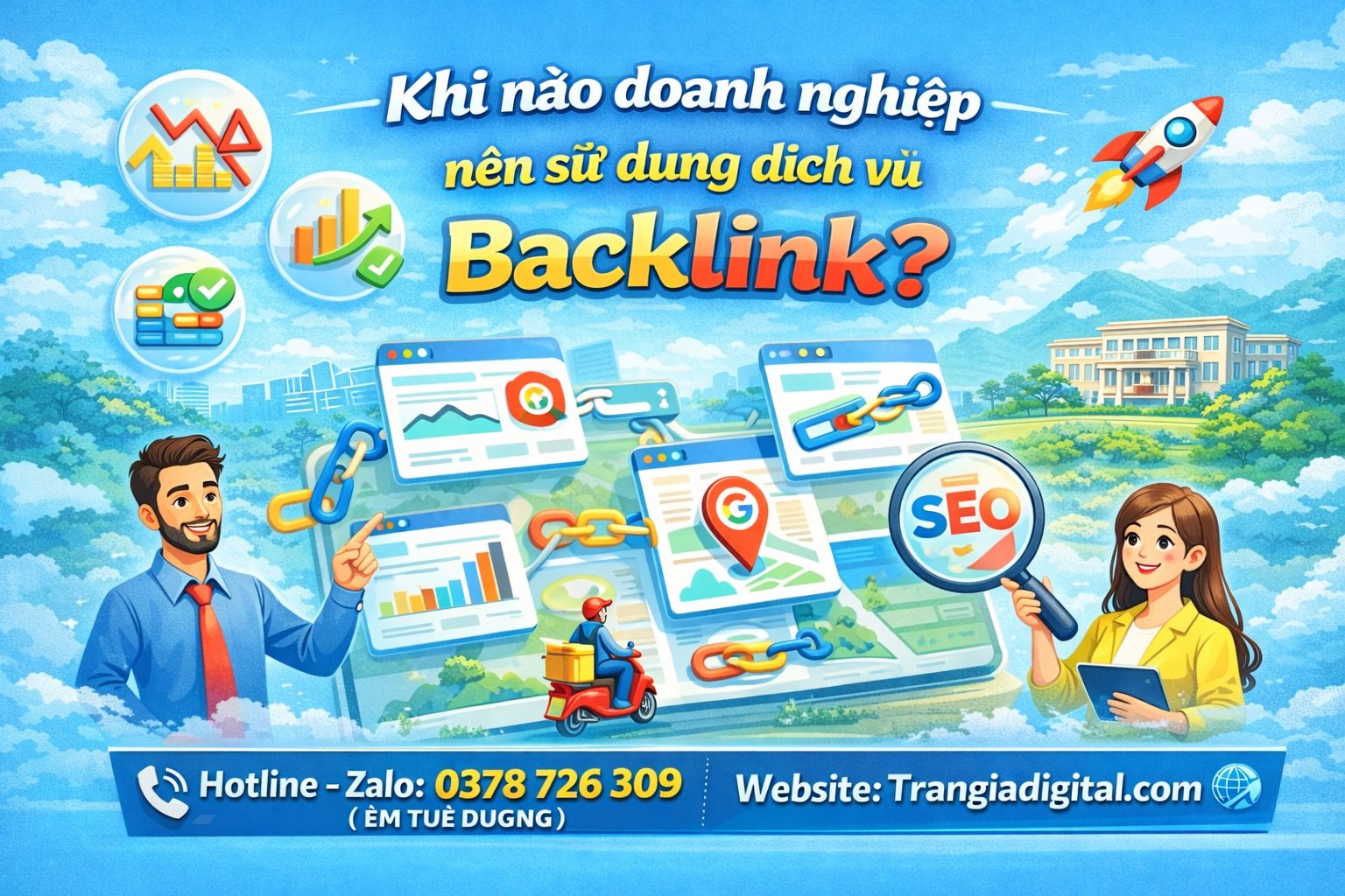 Khi nào doanh nghiệp nên sử dụng dịch vụ Backlink?