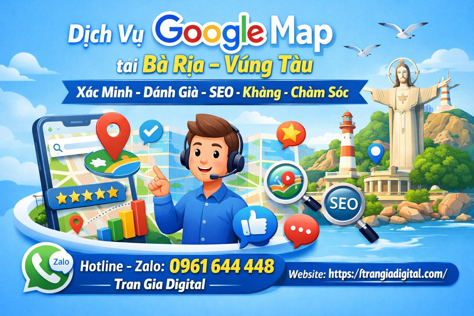 Dịch vụ Google Map tại Bà Rịa – Vũng Tàu