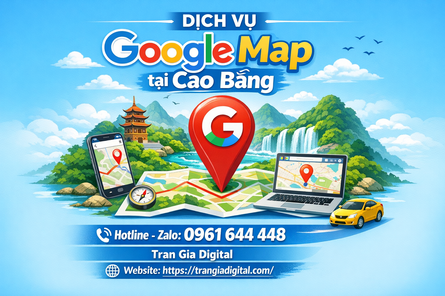 Dịch vụ Google Map tại Cà Mau