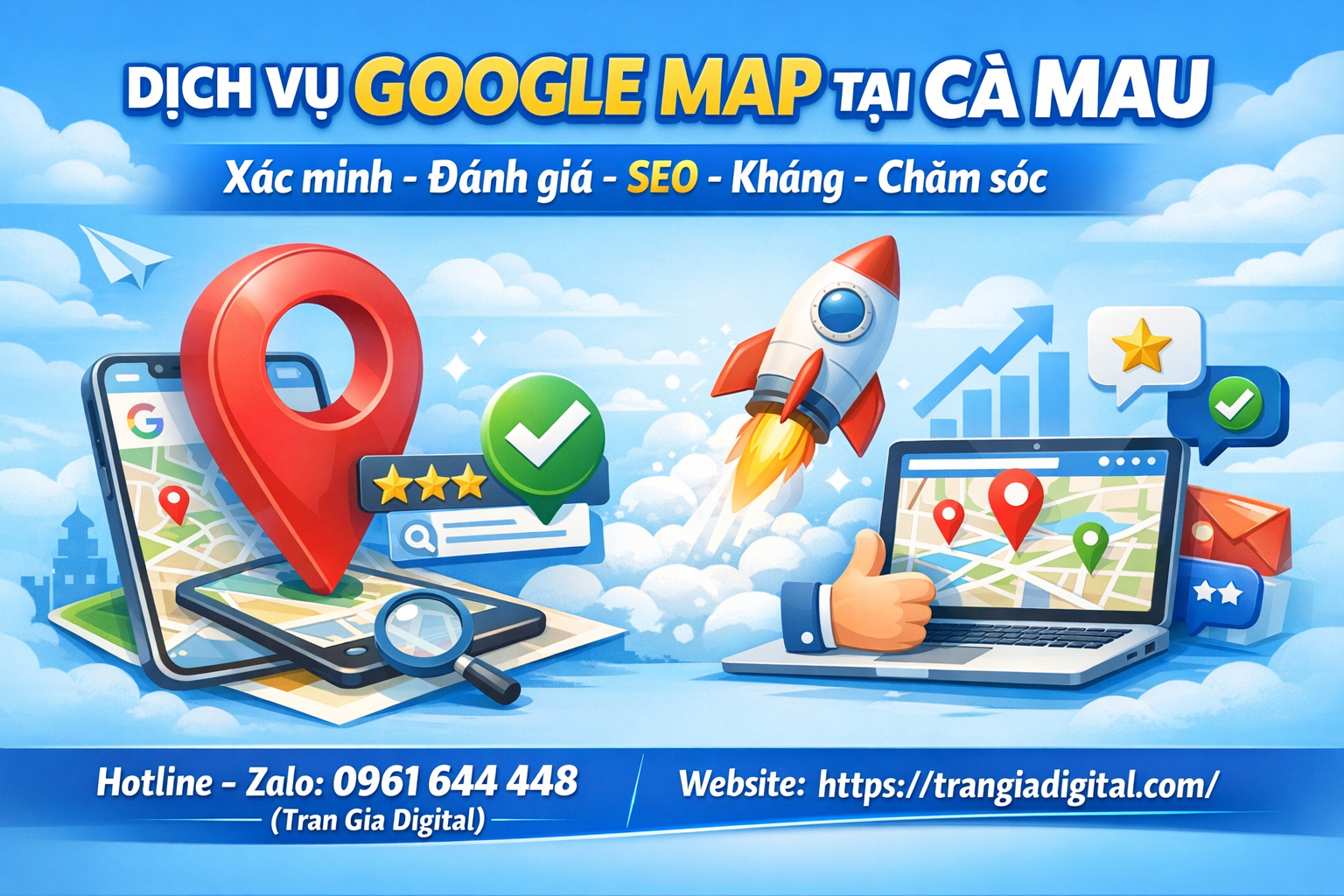Dịch vụ Google Map tại Cao Bằng
