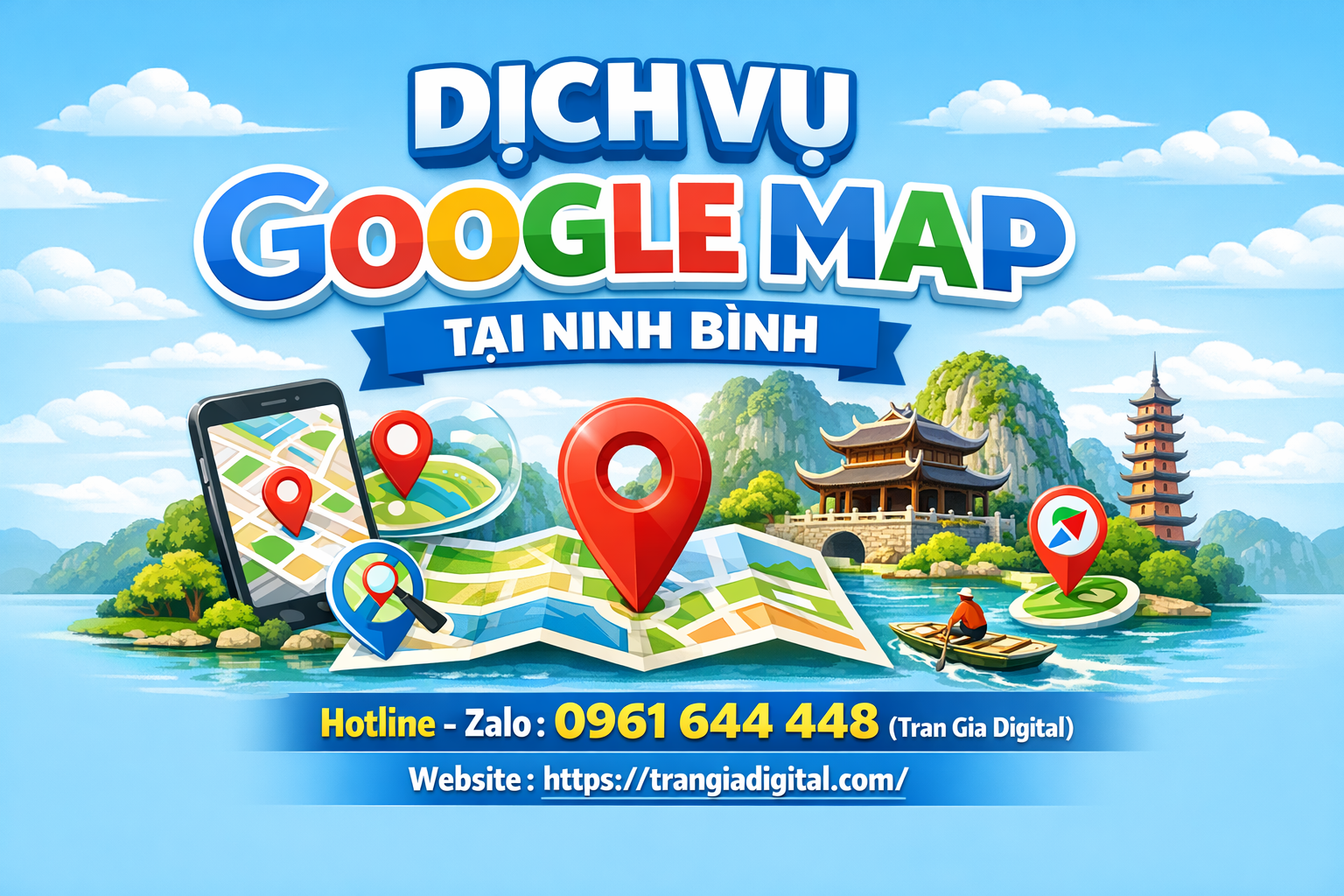 Dịch vụ Google Map tại Ninh Bình