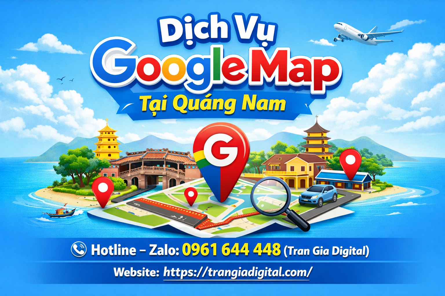 Dịch vụ Google Map tại Quảng Nam