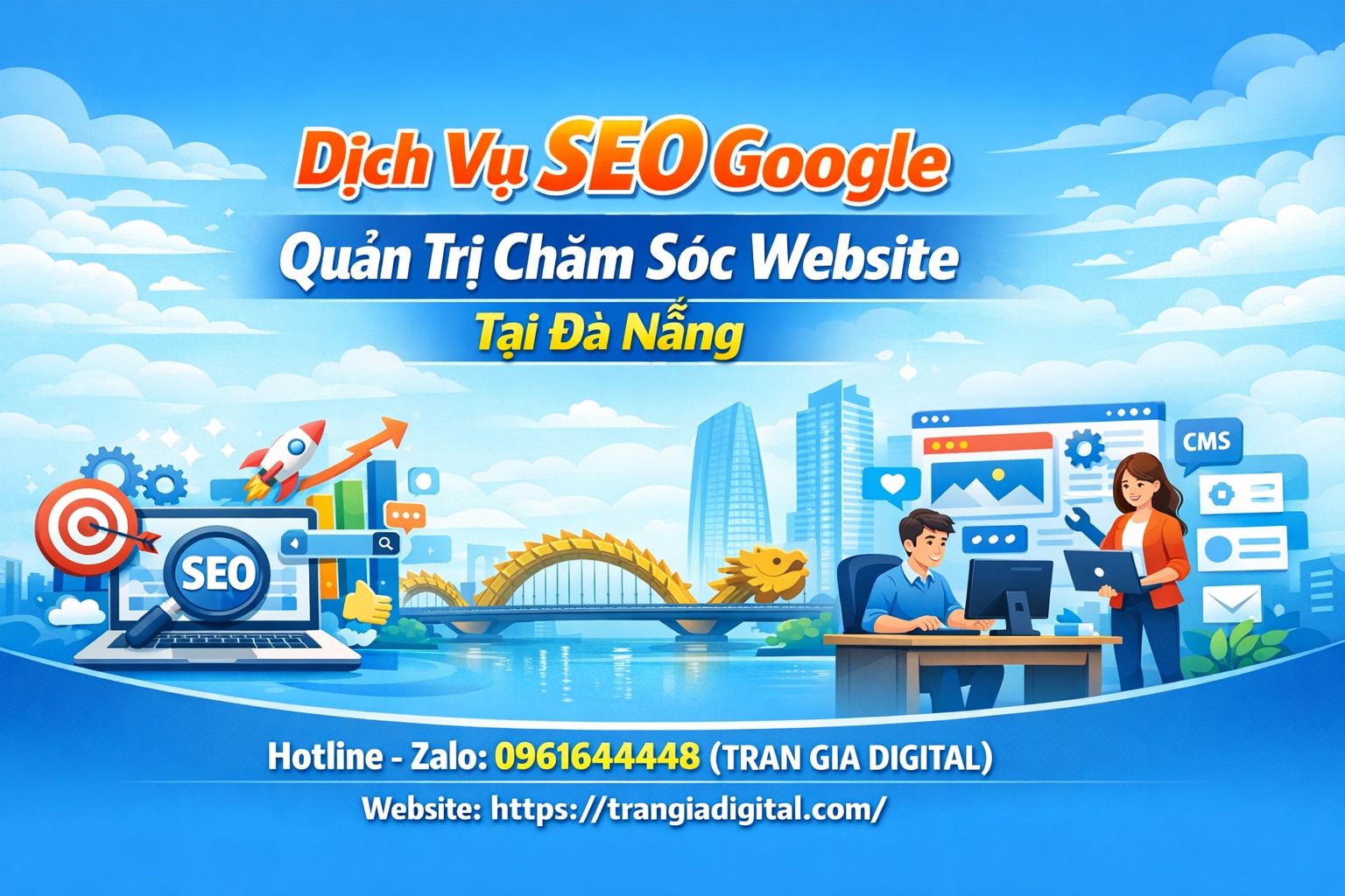 Dịch Vụ SEO Google, Quản Trị Chăm Sóc Website Tại Đà Nẵng