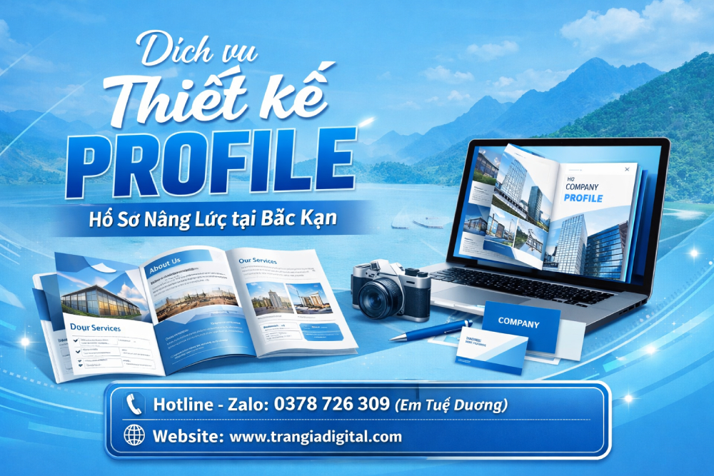 Thiết kế profile hồ sơ năng lực tại Bắc Kạn