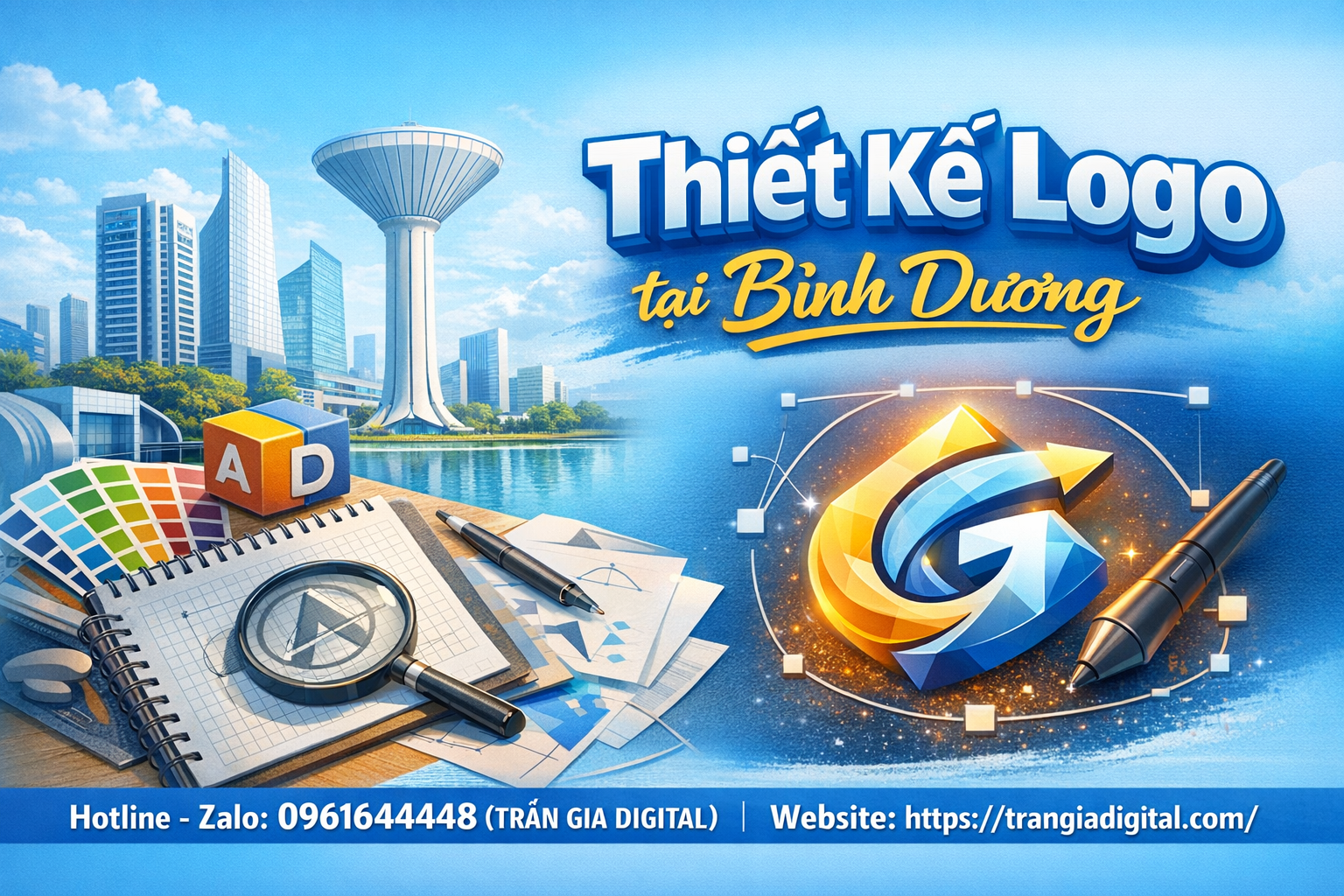 Thiết kế logo tại Bình Dương chuyên nghiệp, sáng tạo