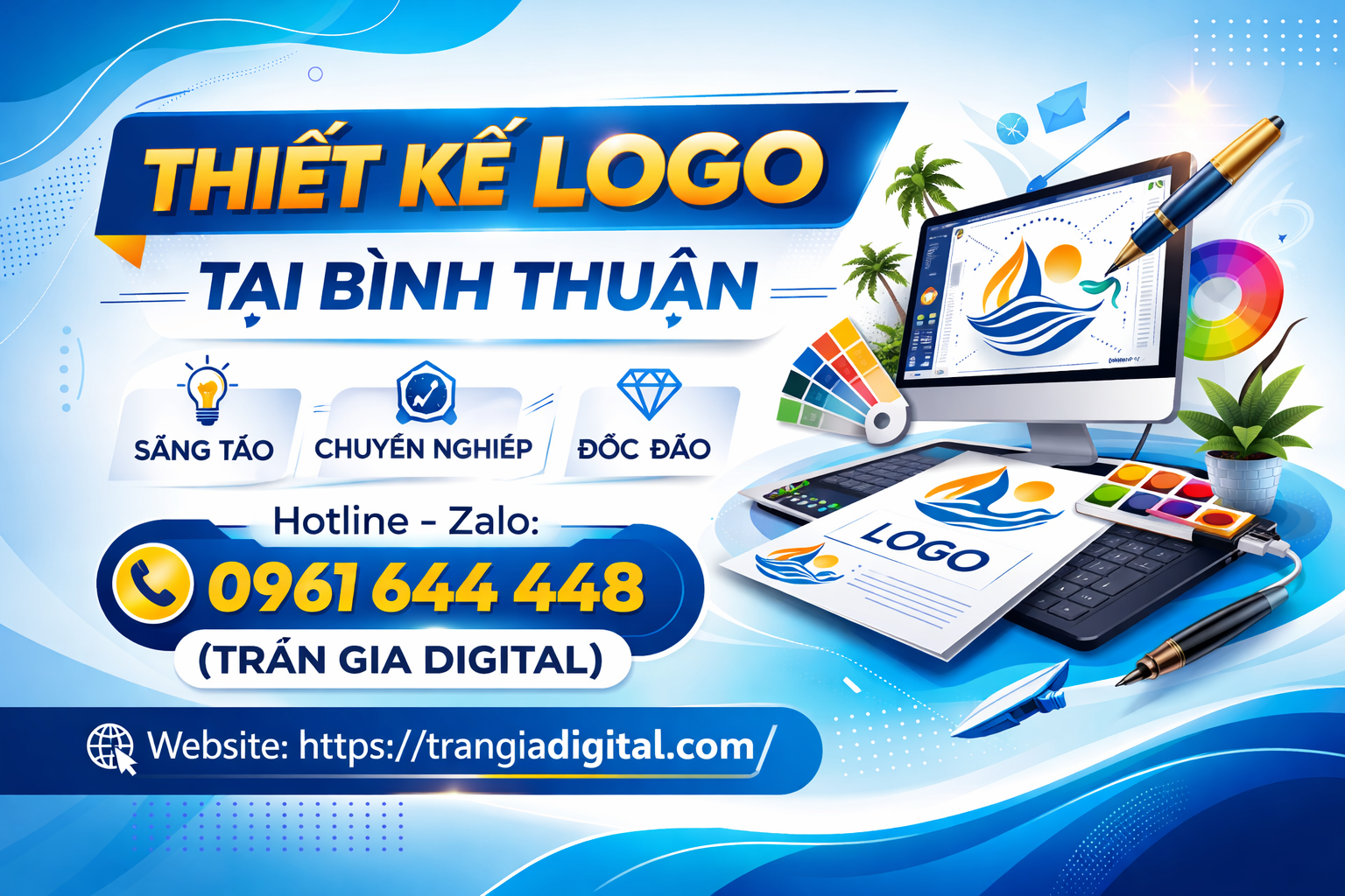 Thiết kế logo tại Bình Thuận chuyên nghiệp