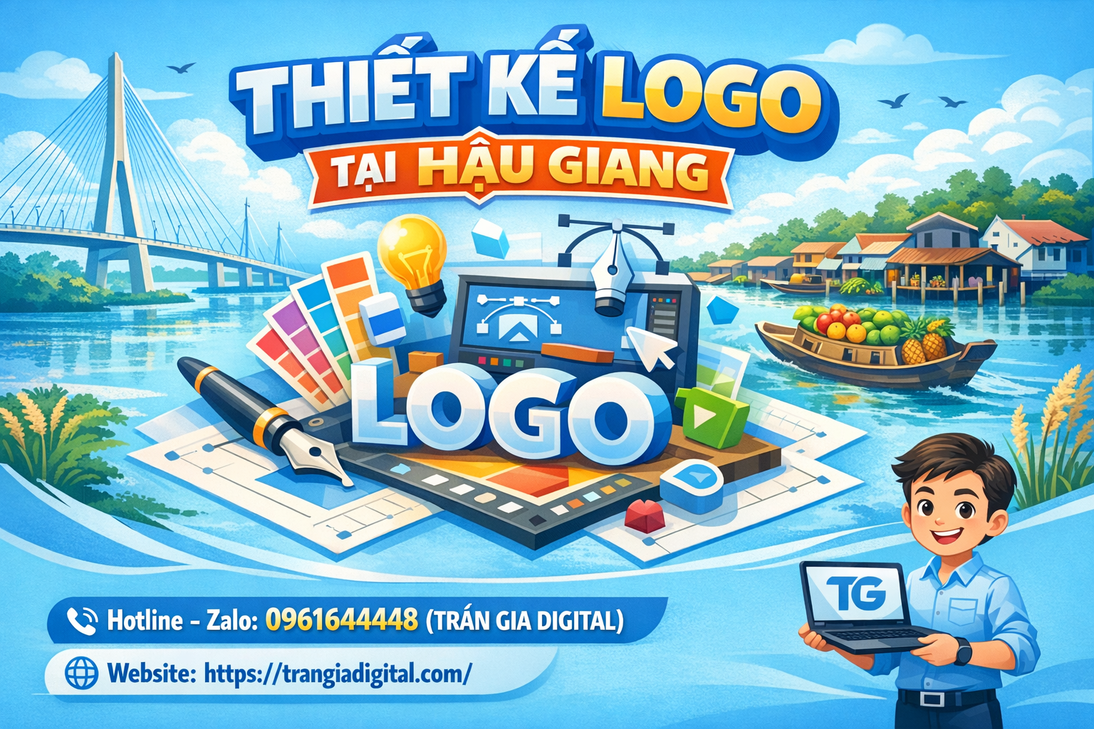 Thiết kế logo tại Hậu Giang