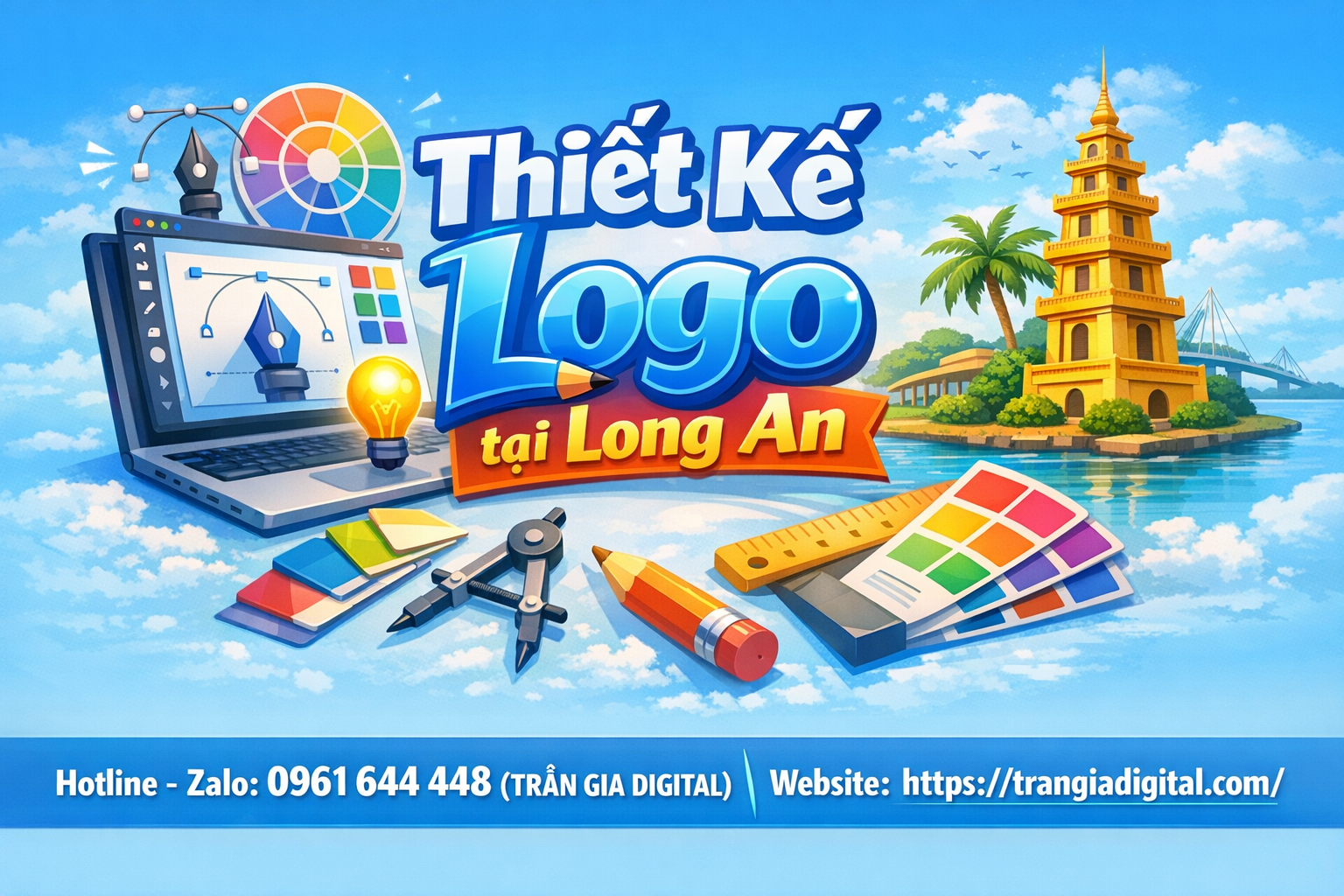 Thiết kế logo tại Long An