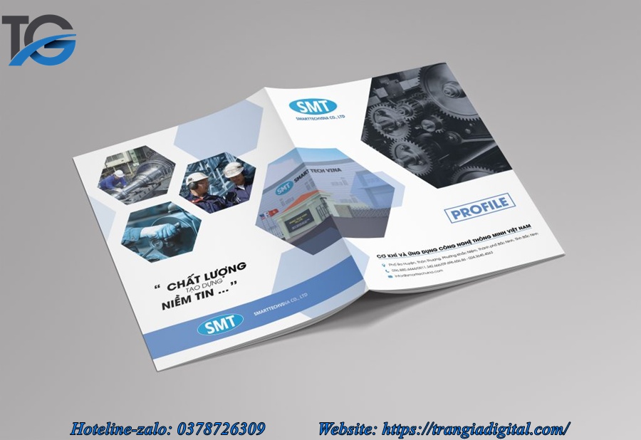 Dịch vụ thiết kế profile hồ sơ năng lực công ty