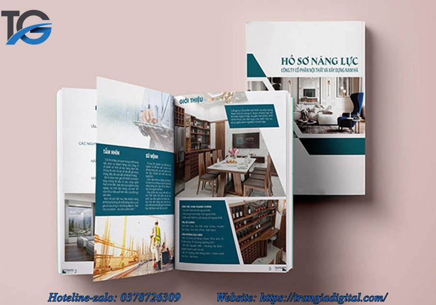 Dịch vụ thiết kế profile hồ sơ năng lực công ty