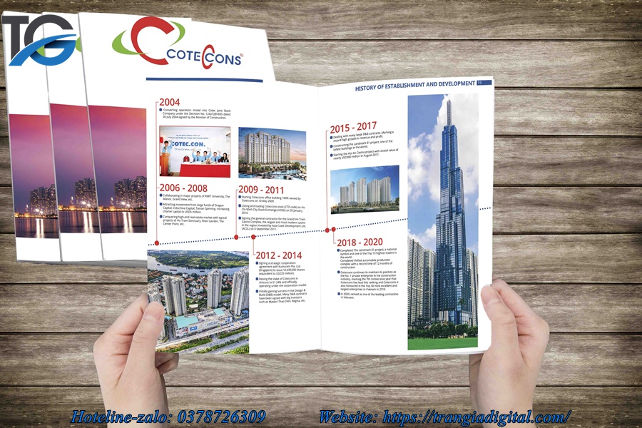 Dịch vụ thiết kế profile hồ sơ năng lực công ty