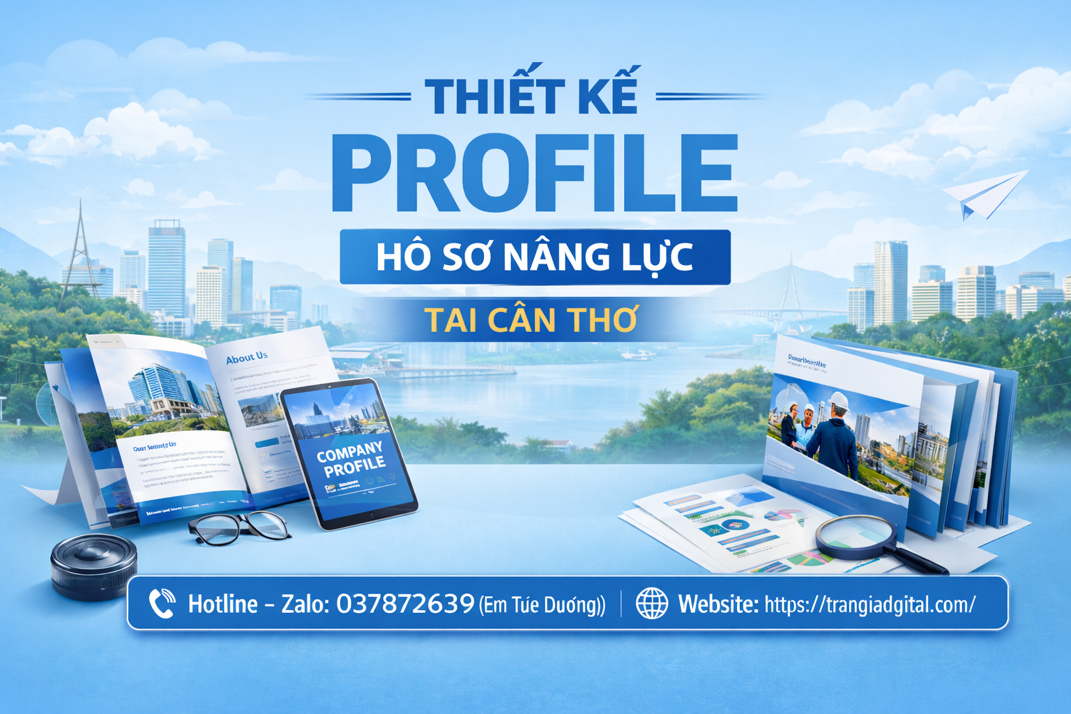 Thiết kế profile hồ sơ năng lực tại Cần Thơ 