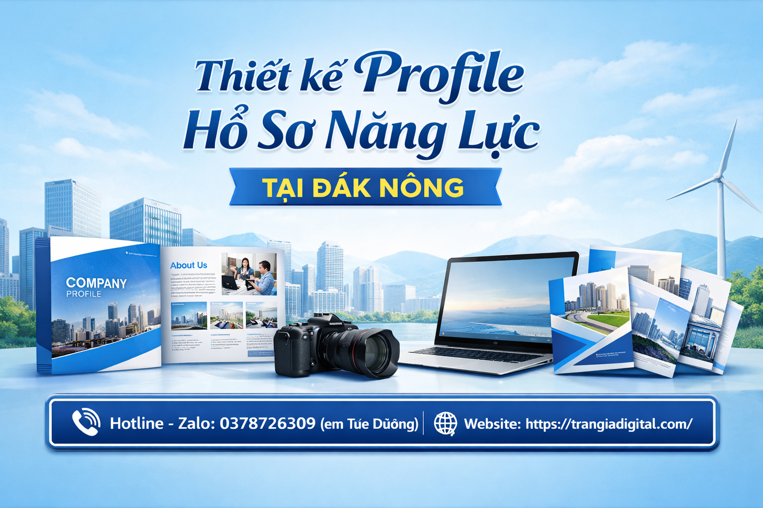 Thiết kế profile hồ sơ năng lực tại Đắk Nôn