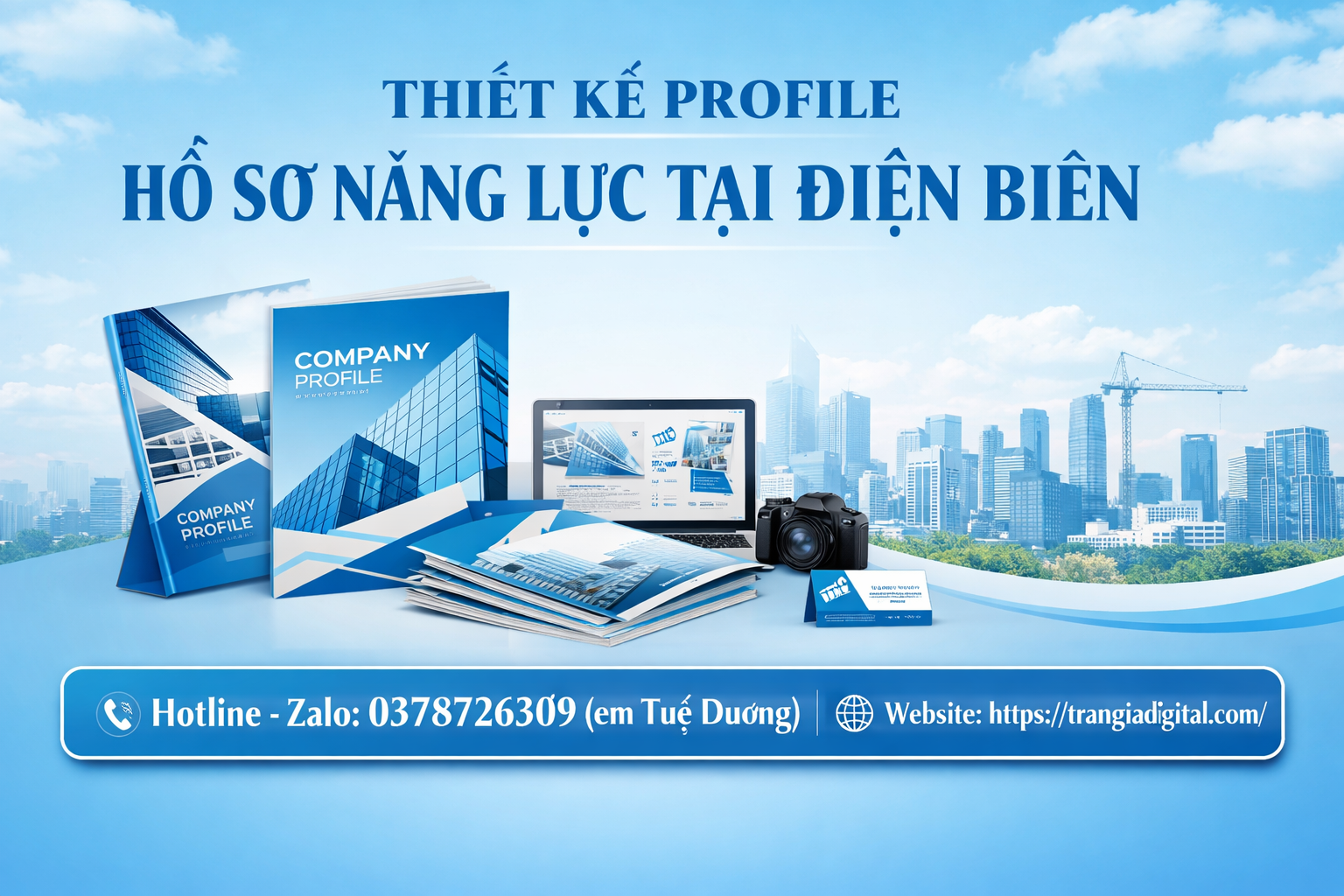 Thiết kế profile hồ sơ năng lực tại Điện Biên