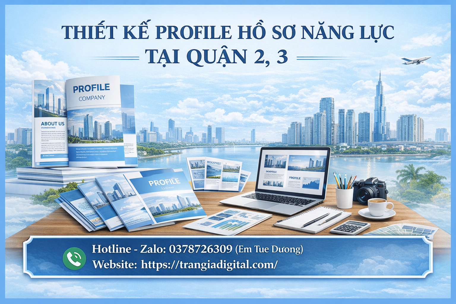 Thiết kế profile hồ sơ năng lực tại Quận 2, 3
