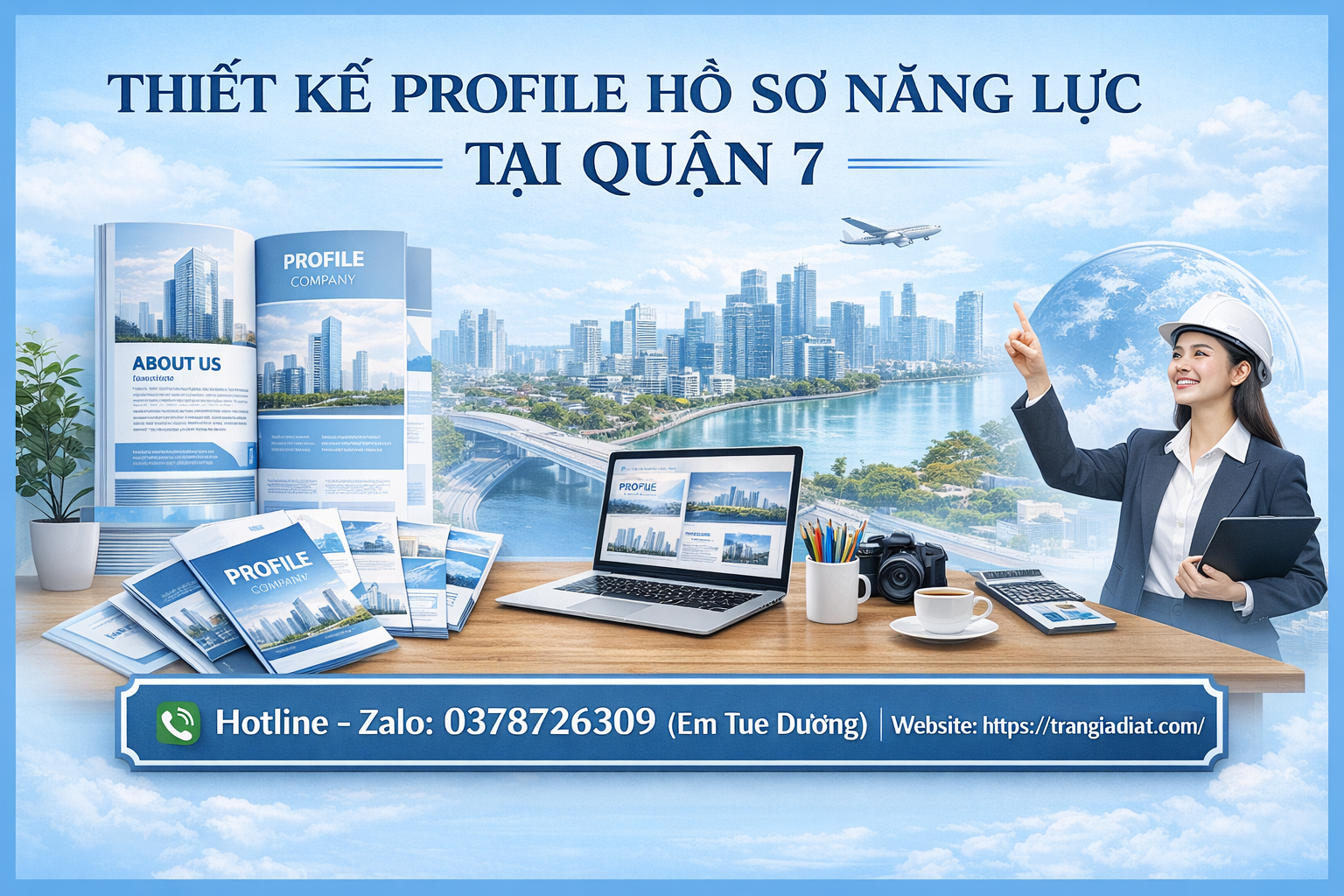 Thiết kế profile hồ sơ năng lực tại Quận 7