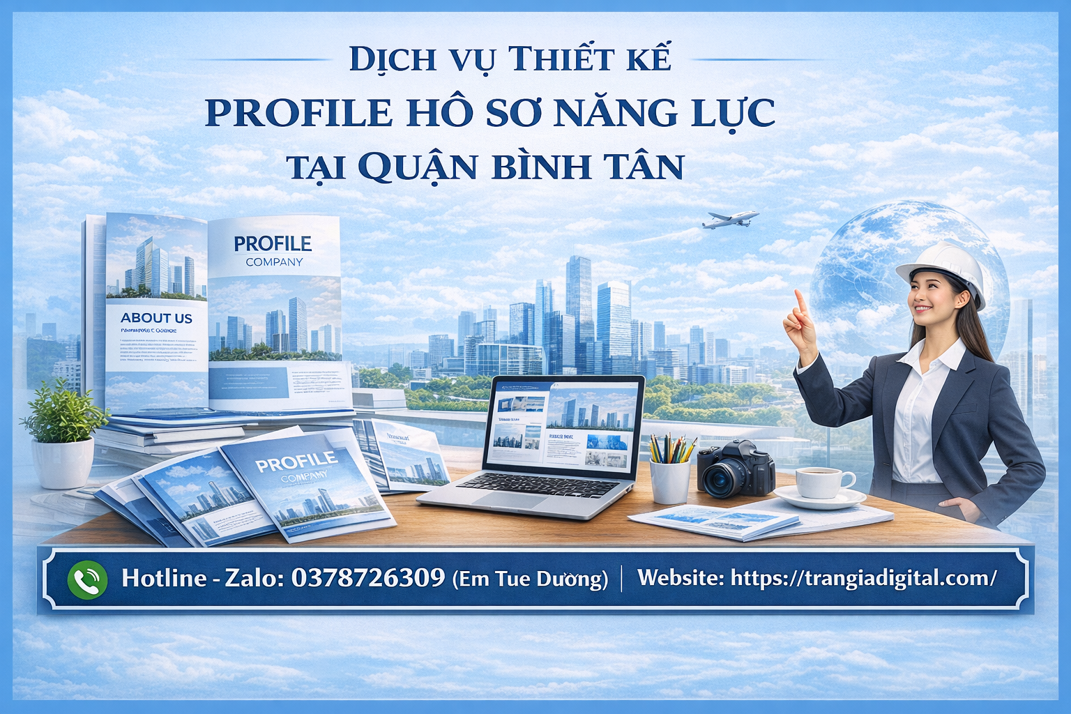 Thiết kế profile hồ sơ năng lực tại Quận Bình Tân
