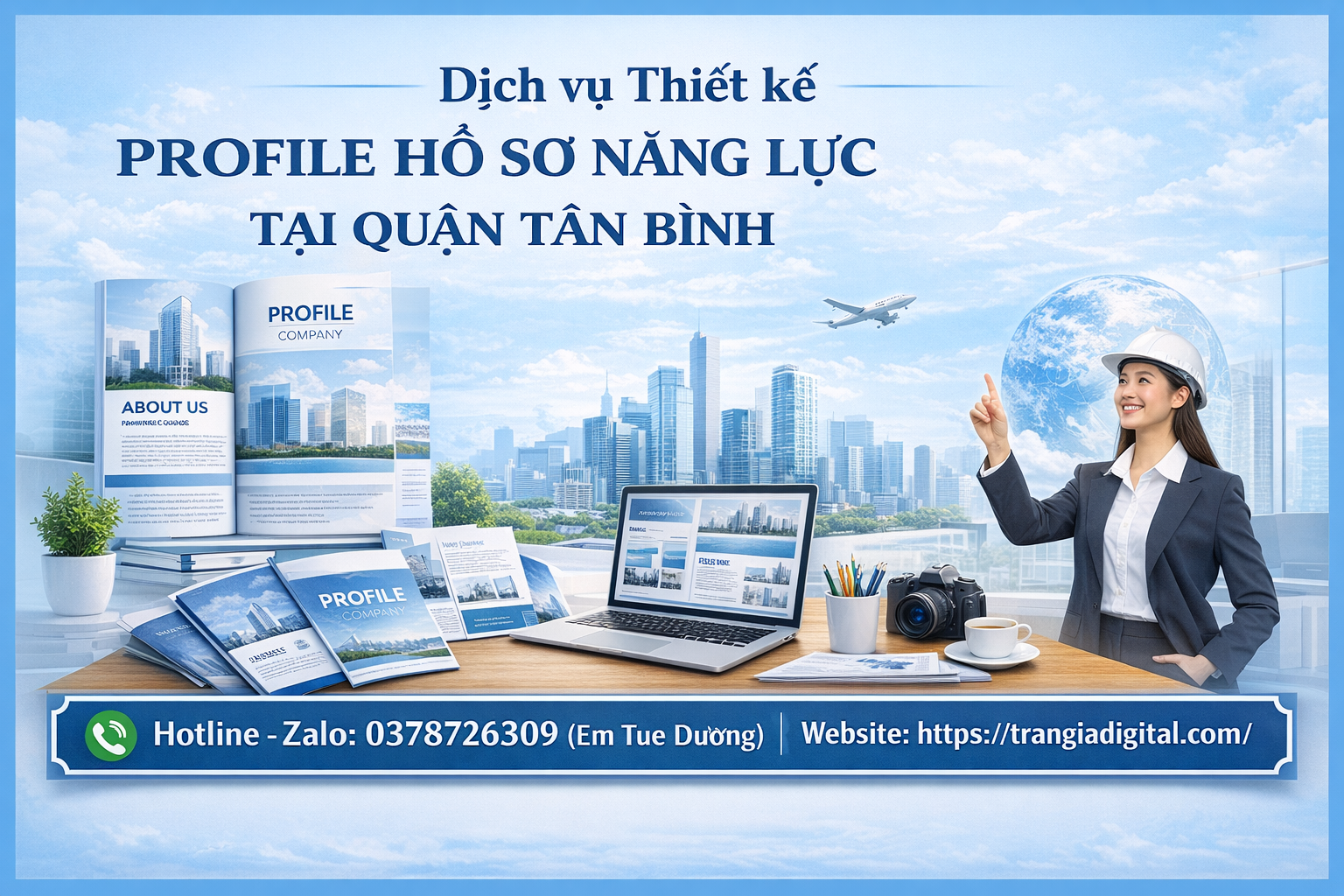 Thiết kế profile hồ sơ năng lực tại Quận Tân Bình