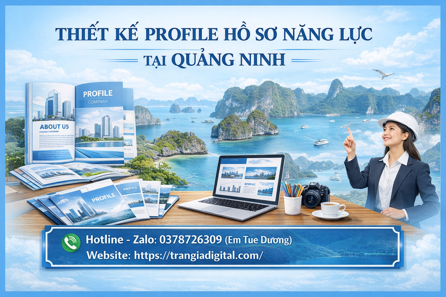 Thiết kế profile hồ sơ năng lực tại Quảng Ninh