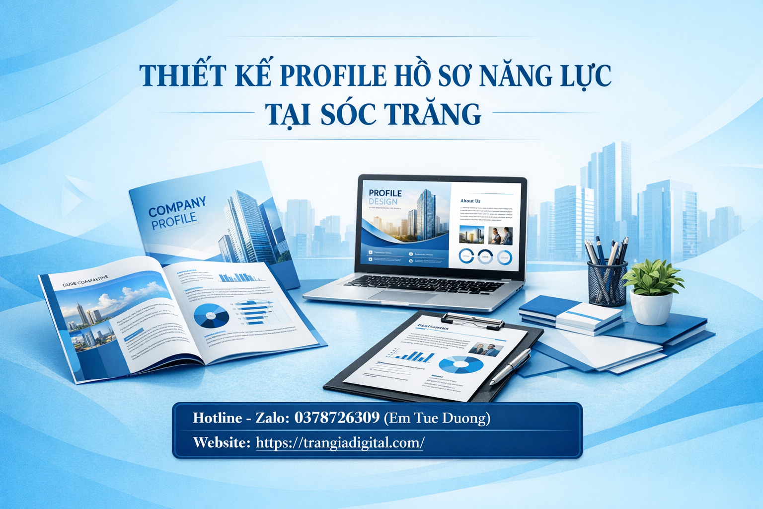 Thiết kế profile hồ sơ năng lực tại Sóc Trăng
