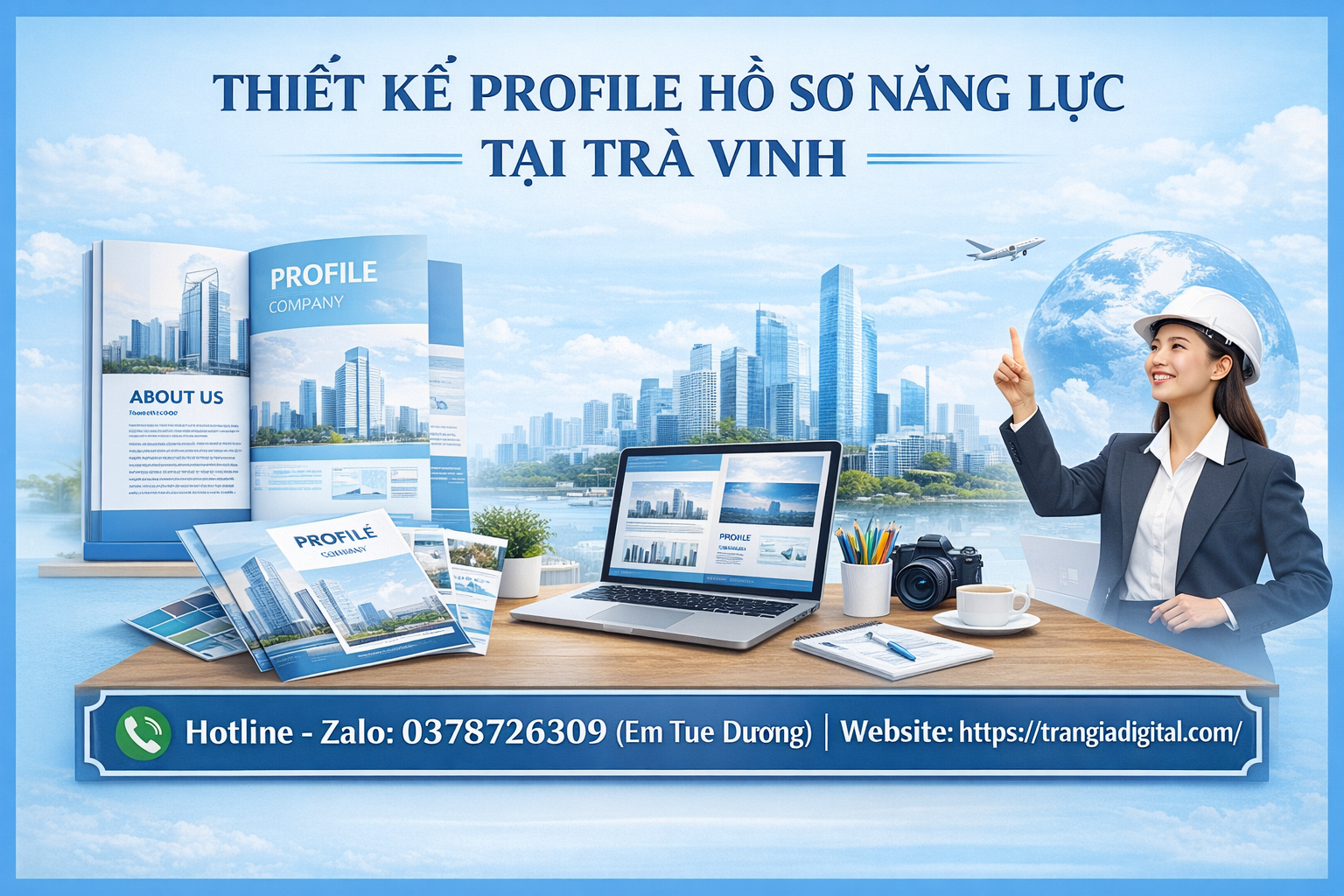 Thiết kế profile hồ sơ năng lực tại Trà Vinh