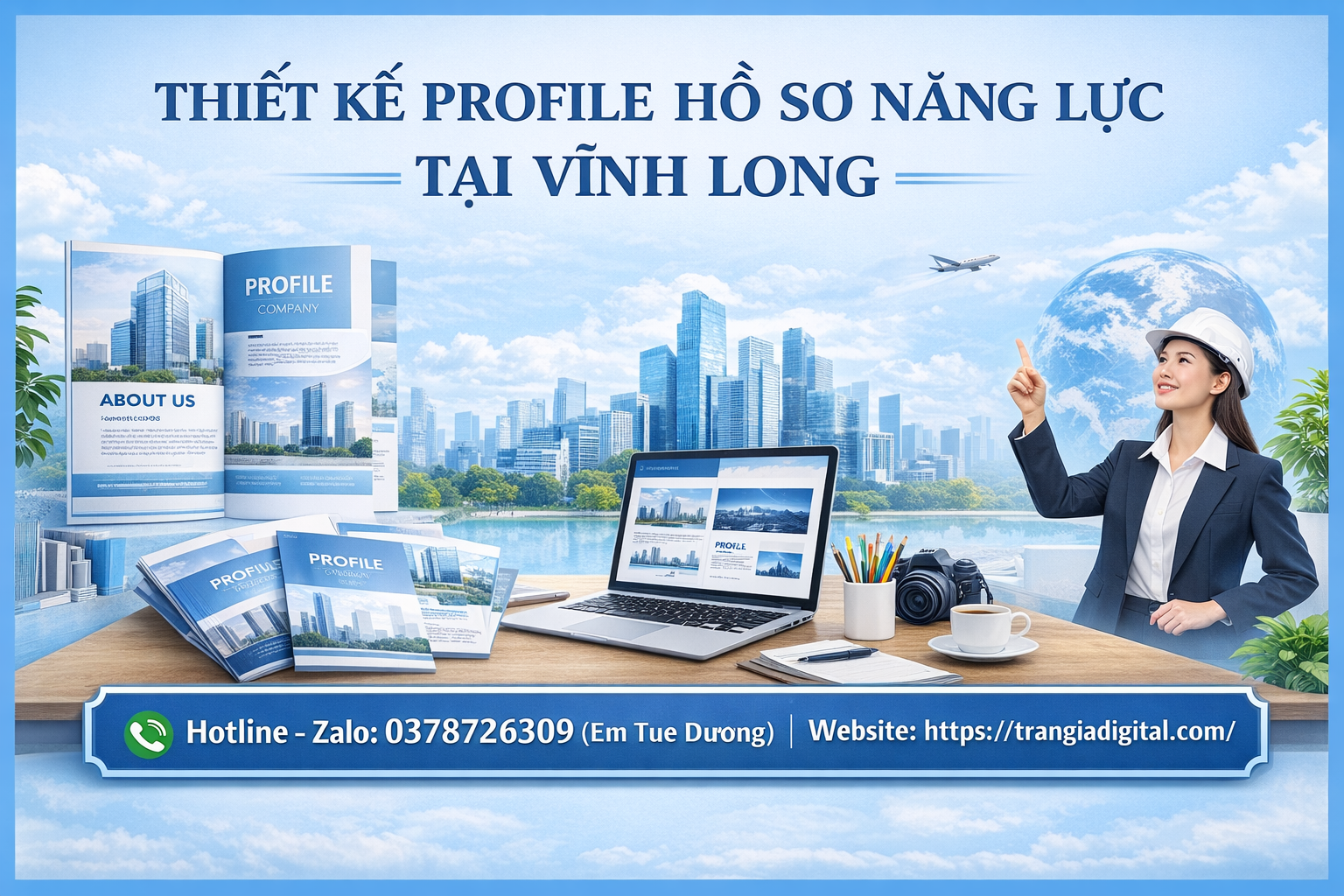 Thiết kế profile hồ sơ năng lực tại Vĩnh Long