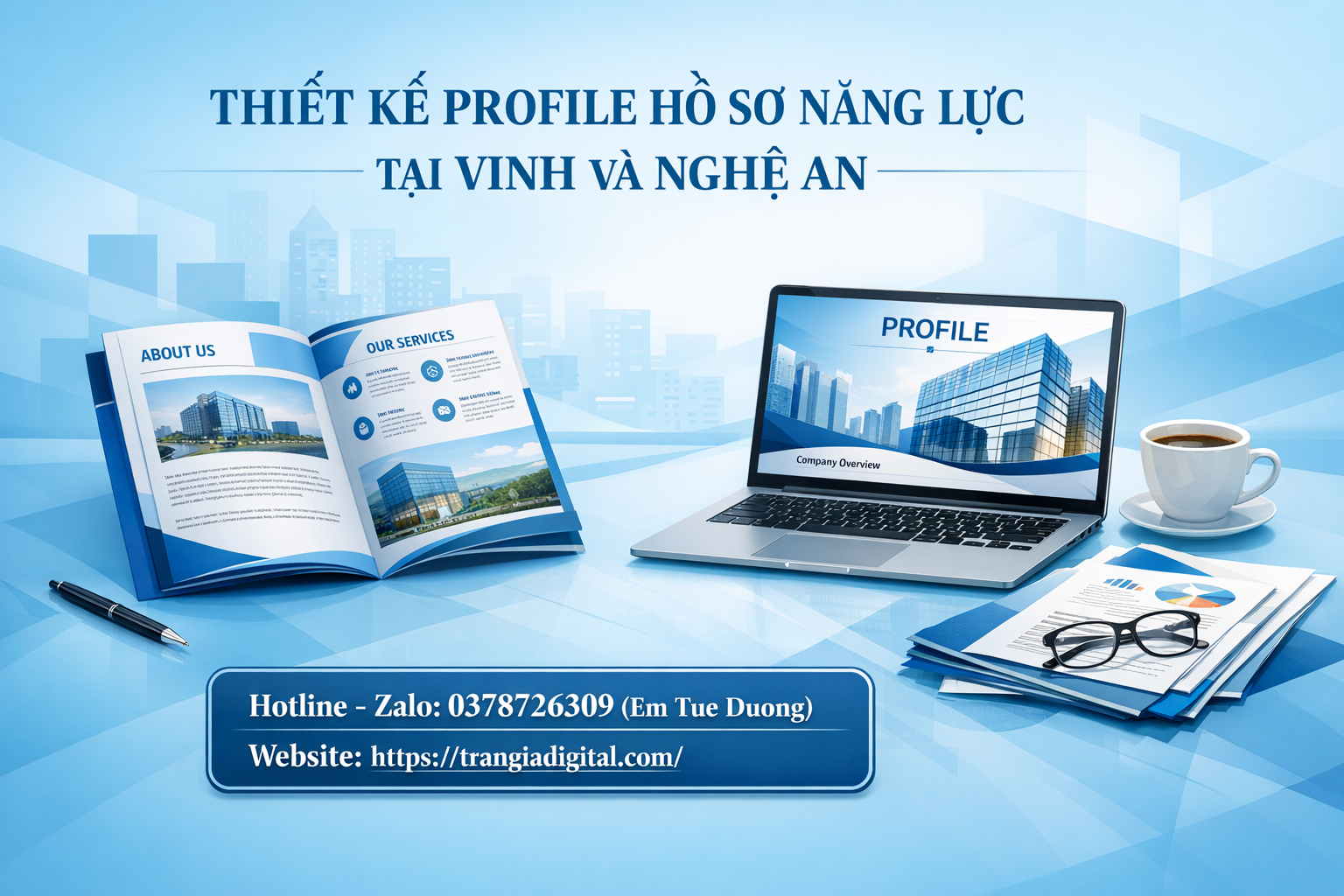 Thiết kế profile hồ sơ năng lực tại Vinh và Nghệ An