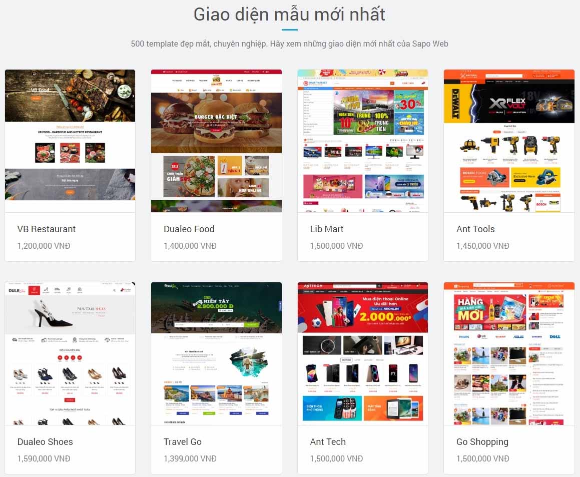 thiết kế website đẹp giá rẻ