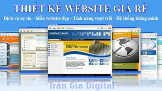 thiết kế website đẹp giá rẻ