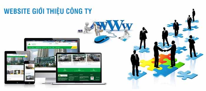 thiết kế website giới thiệu công ty
