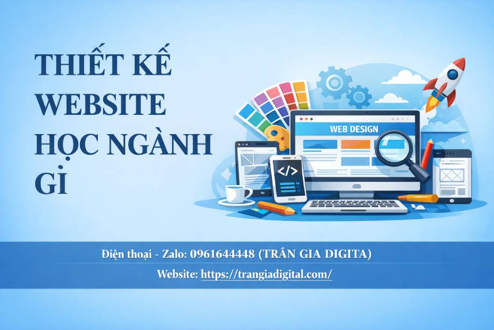 Thiết kế website học ngành gì? Lộ trình và cơ hội nghề nghiệp 2026